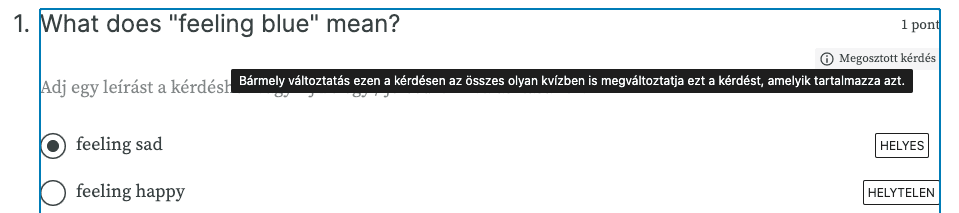 Megosztott kérdés - Sensei