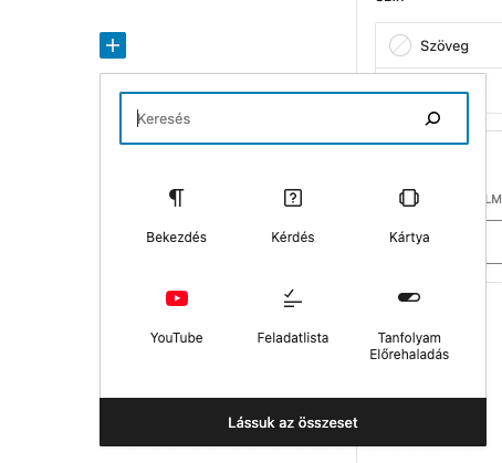 Kérdés blokk ikon - Sensei