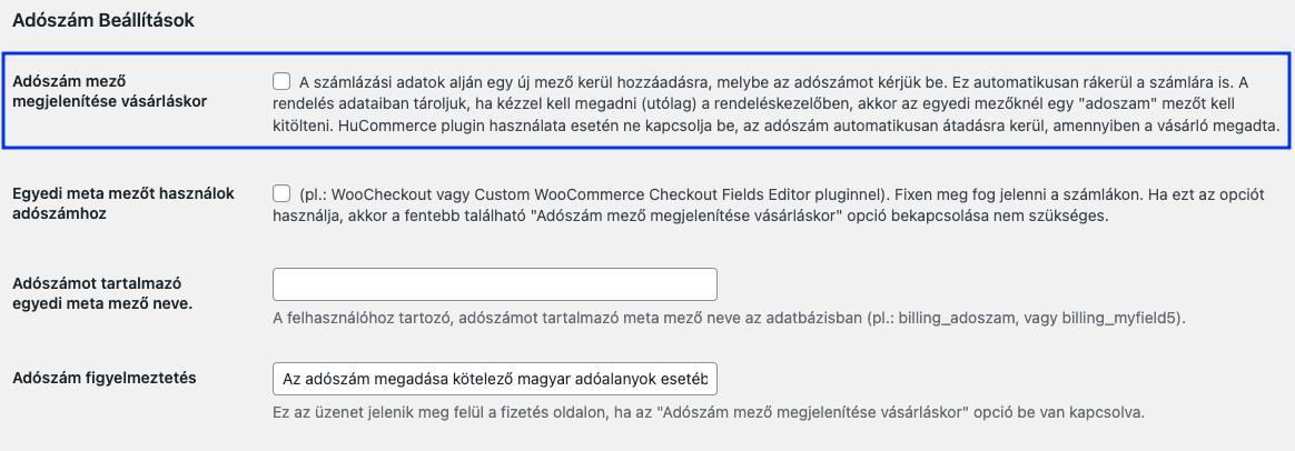 Integration for Billingo & WooCommerce - KATA kompatibilitás - Sensei